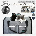 ペット用 キャリーバッグ 猫 犬 小動物適用 ペットバッグ 多機能 リュック 折りたたみ 3WAY 15キロ ポータブルバッグ 耐重荷 変形しない ぺットキャリーバッグ 2匹収納 通気性抜群 安全設計 持ち便利 臭気がない 車載 旅行 通院 災害避難用 冬夏両用マット付 安定性 pet-1