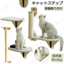 キャットステップ 木製 猫 座り台 ベッド 窓ベッド 吸盤取り付け 猫用品 ペットベッド ペット用品 ウィンドベッド 日向ぼっこ 洗える マット付き 取り付け ...