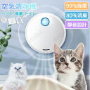脱臭機 空気清浄機 車載 ペット脱臭機 猫 犬用オゾン発生器 トイレ用 マイナスイオン 人体無害 消臭機 除菌 USB充電 フィルター交換不要 静音 省エネ 浴...