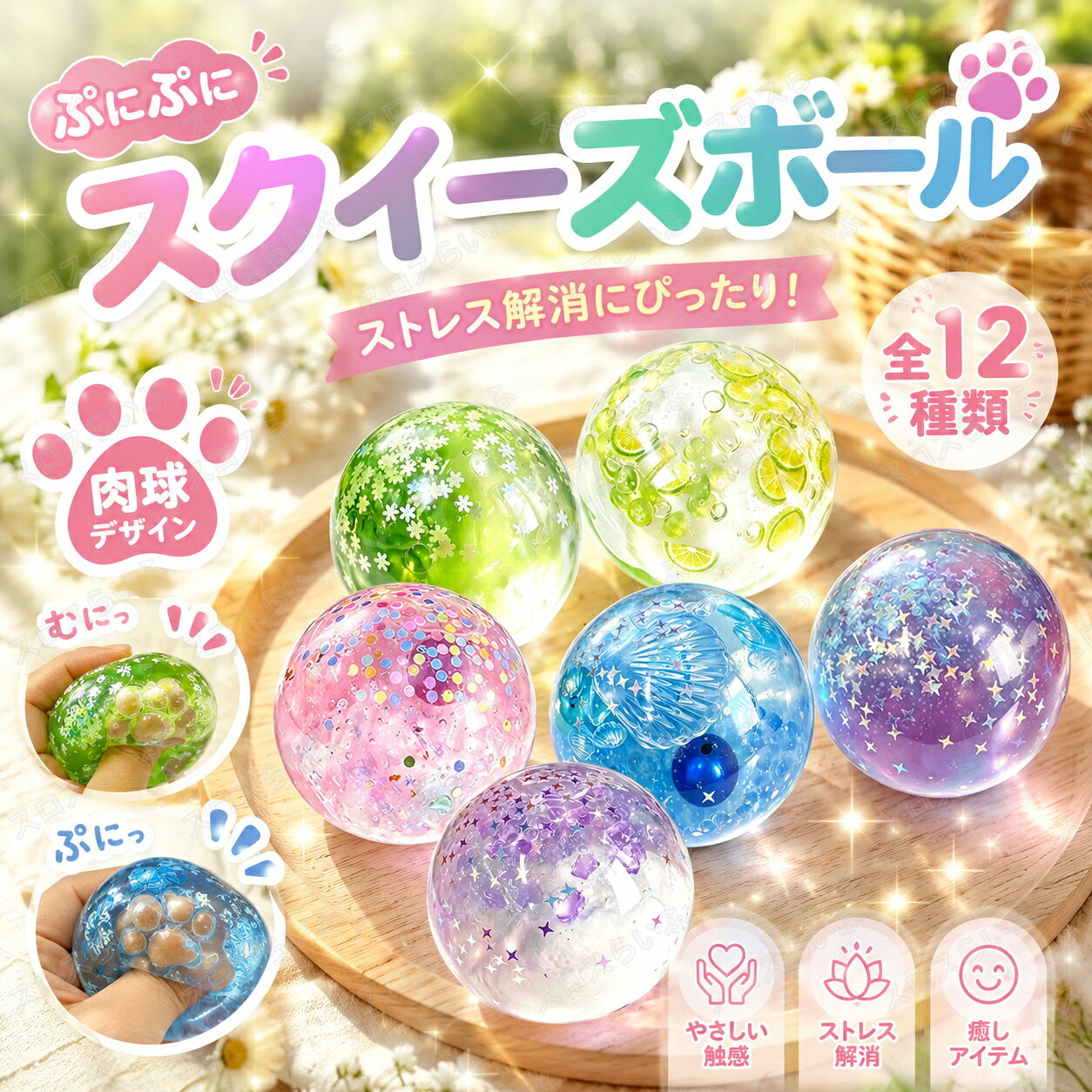 スクイーズ 水感 12種類 ストレス解消 ぷにぷに触感 クイーズおもちゃ もちもち 癒し 減圧 握る ボール リアル ベーカリー ブレッド 低反発 触感いい 人気 可愛い 減圧グッズ ソフト感覚 弾力性抜群 TPR おしゃれ 子供 大人 男の子 女の子 ビンゴ ゲーム ギフト 大量 wj-204
