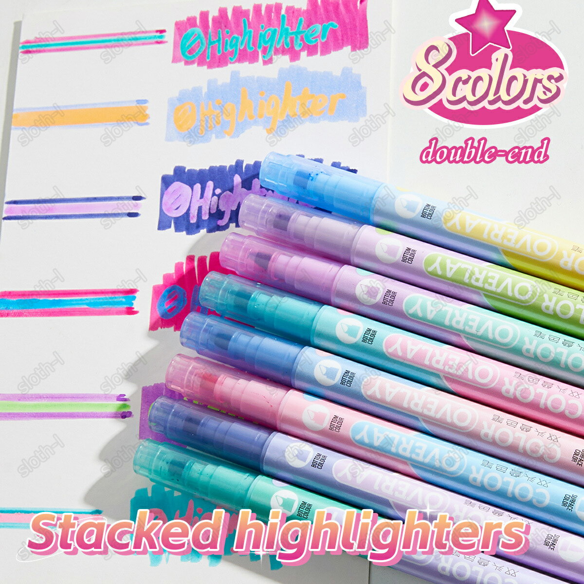 水性カラーペン 8色 水性 手帳 暗記用 教科書 子供用 スケッチ 室内 ピンク 生活 筆記用具 美術 知育 マーカー マジック オレンジ 学校教材 入学準備 配布 学校 通学グッズ 入園 教材 雑貨 キラキラ ボールペン 画材 文具 お絵描き 漫画 イラストペン wjh-27