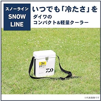 ダイワ(DAIWA) クーラーボックス スノーライン S300X ホワイト 釣り 小型 3リットル 3