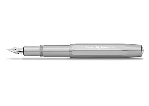 カヴェコ Kaweco カヴェコ 万年筆 M 中字 アル スポーツ アルミ ALFP-RW 両用式 正規輸入品