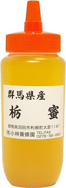 2023年産新蜜 トチはちみつ 500g 群馬県産 生はちみつ