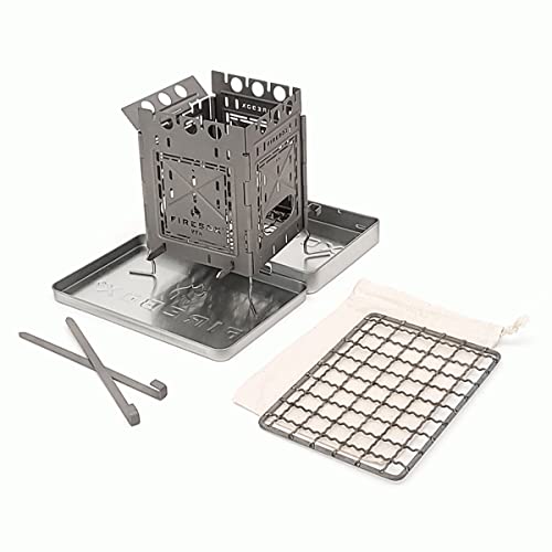 日本正規品 FIREBOX(ファイヤーボックス) FREESTYLE STOVE(フリースタイルストーブ) 4インチ 焚火台 ストーブ (ステンレス)