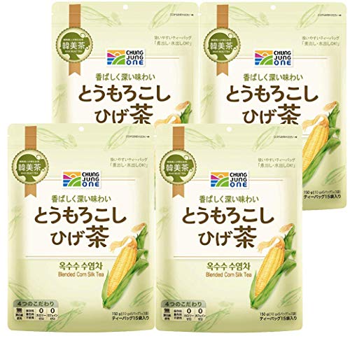 大象 韓美茶 とうもろこしひげ茶 150g(10g 5P 3袋入) 4個 / 神戸御影新生堂