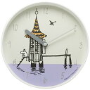 Moomin timepieces (ムーミンタイムピーシーズ) ムーミン Wall clock 水浴び小屋 MTP030011