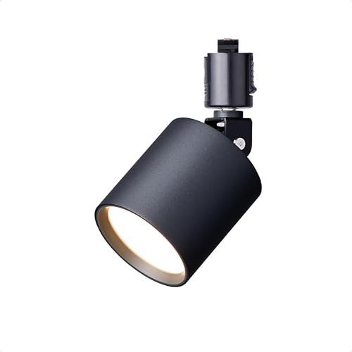 アートワークスタジオ グリッド スポットライト ライティングレール専用 LED電球付き 40000時間 調色 (暖色/白色 切り替え可) ブラック AW-0557E-BK