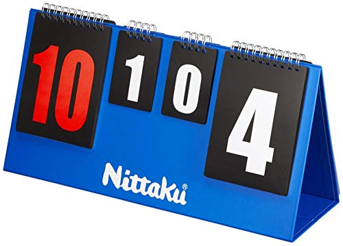 ニッタク(Nittaku) 卓球 試合用 得点板 JL カウンター NT-3731 奥行13 幅41 高さ約20.5(cm)(使用時) 重量:600g