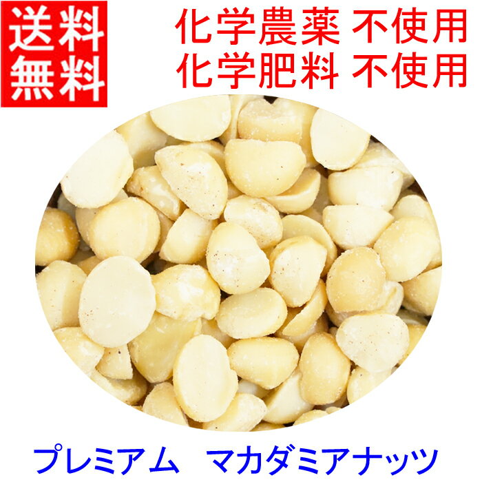 新商品　送料無料　プレミアム 生 マカダミアナッツ　ECOCERT認定品　1KG　チャック付　非燻蒸　(化学農薬・化学肥料）不使用栽培 無添加無漂白　(沖縄着の場合は送料1100円かかります) 1