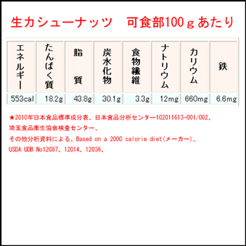 プレミアム　カシューナッツ　（生・無塩）IMO認定品　480g×2　チャック付　非燻蒸　(化学農薬・化学肥料）不使用栽培 ☆無添加無漂白固まりだけでなく5%未満で小片や少量の粉が入っている場合がありますのでご了承の上、よろしくお願いします。 3