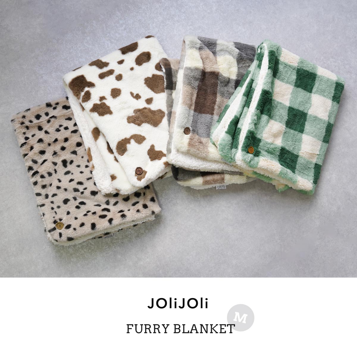 【10％オフクーポン！】ブランケット ひざ掛け 厚手 羽織る ポンチョ 可愛い 北欧 大判 暖かい おしゃれ ふわふわ キャンプ かわいい スポーツ観戦 アウトドア 犬 洗濯 ボア クリスマス 洗える 裏ボア 【PE】 slowfine-10005761 スロウファイン サンプル画像2