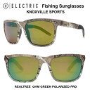 ELECTRIC FISHING SUNGLASS KNOXVILL SPORT REALTREE CAMO/OHM+GREEN POLARIZED PRO エレクトリック　サングラス 偏光グラス バスフィッシング用送料無料