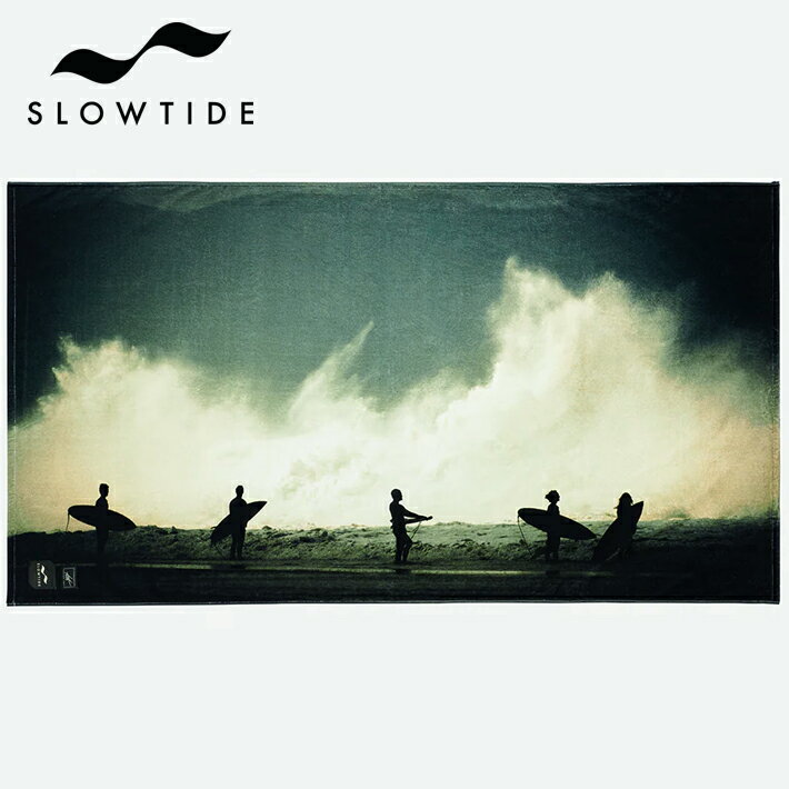 バスタオル ビーチタオル Slowtide スロータイド Wave Warrior Beach Towel ST1064 ブランケット タオルケット 海水浴 サーフィン タオル かわいい コットンタオル