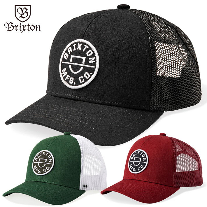 ブリクストン  帽子 メンズ ブリクストン キャップ BRIXTON CREST X MP MESH CAP 帽子 メッシュキャップ メンズ レディース スケボー サーフィン ストリート