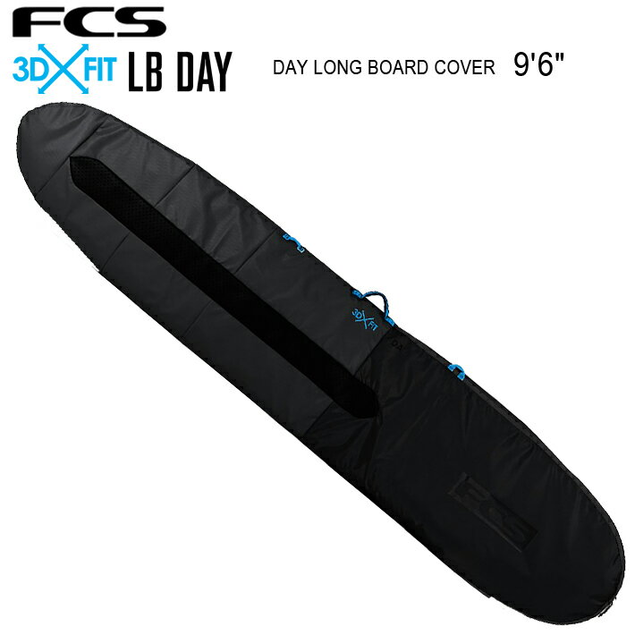 FCS　エフシーエス ボードケース 3DxFit DAY LONG BOARD COVER 9'6" 超軽量でタフ。あなたがビーチを行き来するとき、これは日々の使用に理想的なカバーです。 FCS DAYシリーズには3Dフィットテクノロジーが施されており、レー ル部分から輪郭形状に内蔵されたレイヤーフォームにより優れた保護性と フィッティングを提供します また外装にラバーコーティングされた厚手のリップストップ生地による耐久 性の高い素材を使用しています ロングボード形状：ロングボードに合うように設計されています。 軽量：ボードバッグの重量を最小限に抑えるための軽量素材。従来機より30％軽量化。 5mm高密度パディング：日常使用に最適な保護。 Contoured Stretch Fit：通気性を提供するだけでなく、バッグをボードの周囲にぴったりと固定するユニークな「armadillo」ストリップを使用します。 3Dレール保護：継ぎ目を排除し、レールの形状に合わせた高密度フォームの連続層を提供します。 拡張可能なフィンウィング：あなたはフィンの有無にかかわらずあなたのボードを運ぶことができます。 人間工学的ショルダーパッド：究極の快適さとサポートを提供するために二重層と通気孔。 非腐食性のジッパー：強さ、耐久性および焼き付きに対する抵抗のために造られます。 ■FCS　エフシーエス ボードケース 3DxFit DAY LONG BOARD COVER 9'6" ■SIZE 長さ/幅　9'6"(289.5cm)　24 1/5"（614mm） Max Board Length　9'7"(292.1cm) ■カラー BLACK / STEEL/WARM GREY ■重量 1.9kg ※送料無料は北海道、沖縄、離島一部地域は対象外です。 ※店頭・他ネットショップでも同時に販売していますので万一、売り切れの場合はメールにてお知らせいたしますので、ご了承ください。 ※商品写真のカラーについては、ご利用のパソコンや携帯電話などの環境によって、 実物と多少異なる場合があります、あらかじめご了承下さい。 ※お客様都合によるご注文後の返品・キャンセル・交換は一切受け付けておりませんので、予めご了承下さい日常的な使用から短期のトラベル、または壮大なサーフエクスペディションまで、 サーフボードの安全かつ余裕ある運搬を行うためのシンプルな提案がFCS DAYと TRAVEL シリーズの中にあります