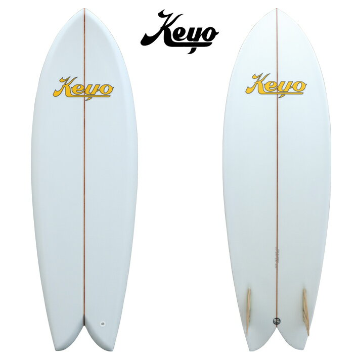 KEYO SURFBOARDS キーヨ サーフボード TRADITIONAL FISH トラディショナルフィッシュ 5’7” オンフィン フィッシュ/ツインフィン 送料無料！