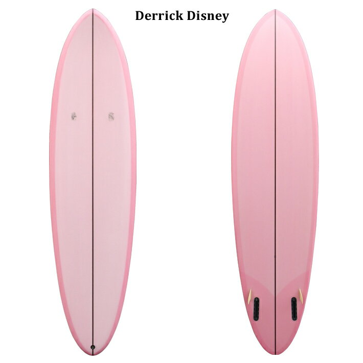 DERRICK DISNEY SURFBOARDS デリック ディズニーシェイプMIDZR MODEL 7’4” VISSLA(ヴィスラ)の看板ライダーDERRICK DISNEYシェイプ※別途送料