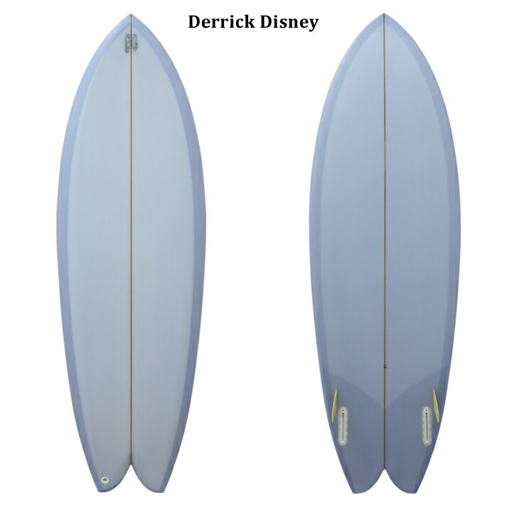 DERRICK DISNEY SURFBOARDS デリック ディズニーシェイプTWINZER FISH MODEL 5’7” VISSLA(ヴィスラ)の看板ライダーDERRICK DISNEYシェイプ送料無料