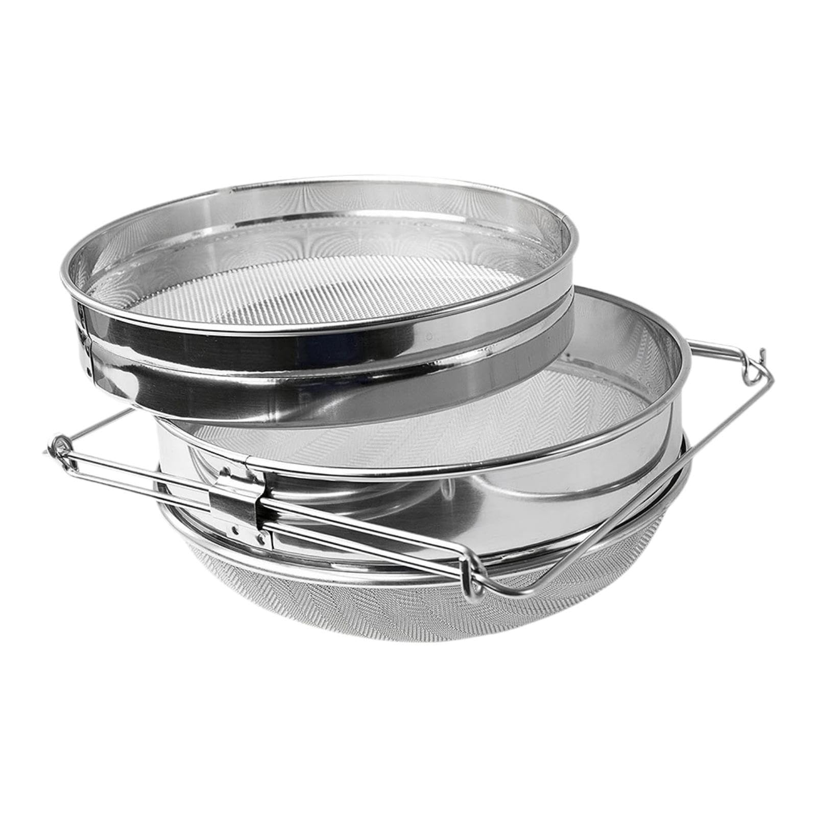 Rakuten - ステンレス製 二重蜂蜜濾し器 蜂蜜こし器 濾過器 蜜こし 養蜂器具 蜂蜜抽出 ステンレスメッシュ 濾過 ツール 家庭用 道具