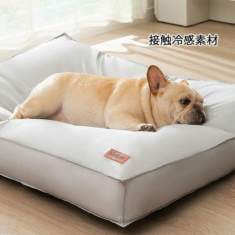 犬 ベッド 夏用 涼しい 最大120*90cm 高さ10cm 小型犬 中型犬 大型犬 ペットベッド...