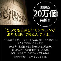 TV・雑誌多数登場♪20万個突破の人気モンブラン絹どけマロン(単品)×5個