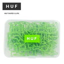 【割引クーポン配布中】 HUF ハフ ペーパークリップ HUF PAPER CLIPS 小物 文房具 AC00748 【メール便発送で送料無料】