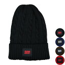 【割引クーポン配布中】 AM エーエム am after midnight CABLE KNIT CAP BEANIE ビーニー ニット帽 ニットキャップ 【単品購入の場合はメール便発送】【在庫一掃】