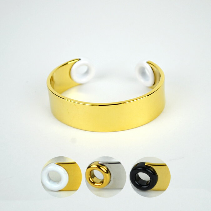 【割引クーポン配布中】 MARC BY MARC JACOBS(マーク バイ マーク ジェイコブス) Round and Round PeepHole Cuff ブレスレット レディース カフ 【単品購入の場合はネコポス便発送】