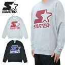 yN[|zzz STARTER X^[^[ g[i[ LOGO SWEAT XEFbg t[X  gbvX M-XL ubN O[ X50212J