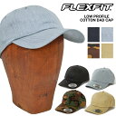 FLEXFIT フレックスフィット キャップ Low Profile Cotton Dad Cap 帽子 YUPOONG ユーポン 6パネルキャップ ストラップ...
