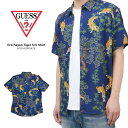 yN[|zzz GUESS QX Vc ECO RAYON TIGER S/S SHIRT Vc JWAVc An gbvX Y M-XL lCr[ M1GH35RD4Z8