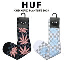 HUF (ハフ) CHECKRED PLANTLIFE CREW SOCK ソックス 靴下 アメリカ直営店買付の本物/正規品 サイズ/ワンサイズ (約25cm〜27cm) ベースにチェッカーフラッグ柄を落とし込み 定番のプラントライフ柄を配置したデザイン。 足底には厚めにクッションが入っており履き心地も良く デイリー使いからスケート時も最適なソックス 素材/90％ COTTON 9％ POLYESTER 1％ SPANDEX 原産国/KOREA 状態/新品 こちらの商品はネコポス便発送で送料無料となります。■ ブランド説明 HUF / ハフ 2002年にサンフランシスコで誕生し、プロスケーターのキース・ハフナゲルが手掛けるブランド。 数多くのブランドとのコラボレーションアイテムをリリースするなど話題のブランドで、 現在も多くのファンを魅了し続けています。 ■ アイテム説明 CHECKRED PLANTLIFE CREW SOCK ベースにチェッカーフラッグ柄を落とし込み 定番のプラントライフ柄を配置したデザイン。 足底には厚めにクッションが入っており履き心地も良く デイリー使いからスケート時も最適なソックス アイテム：CHECKRED PLANTLIFE CREW SOCK 素材：90％ COTTON 9％ POLYESTER 1％ SPANDEX 原産国：KOREA カラー：ホワイト、ブラック 状態：新品 ※商品によっては紙タグ、プライスタグなどが取れてしまっている商品もございます。 ※お客様のPCモニターによって、実際の商品の色合いと異なって見える場合がございます。 予めご了承くださいませ。 ■ サイズ サイズ ONESIZE (約25〜27cm) ※ 当店平置きにて採寸しております為、多少の誤差はご了承くださいませ。