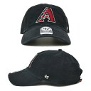 【割引クーポン配布中】 47 キャップ '47 フォーティーセブン DIAMONDBACKS 47 CLEAN UP CAP クリーンナップ キャップ 帽子 ストラップバックキャップ メンズ レディース ユニセックス ダイヤモンドバックス 3