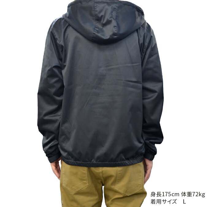 【割引クーポン配布中】 THRASHER スラッシャー ジャケット MAG ANORAK PARKA JACKET アノラックジャケット ナイロンジャケット マウンテンパーカー アウター メンズ M-XL ブラック TH5160 【バーゲン】