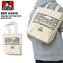  ベンデイビス キャンバス トートバッグ BEN DAVIS ORGANIC CANVAS TOTE BAG 鞄 エコバッグ BDW-8379B bendavis 