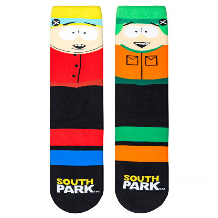 【割引クーポン配布中】 ODD SOX オッドソックス ソックス 靴下 SOUTH PARK GANG CREW SOCKS クルーソックス サウスパーク 【メール便発送で送料無料】