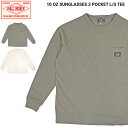 BIG MIKE ビッグマイク ロンT 10oz SUNGLASSES 3 POCKET L/S TEE 長袖 Tシャツ カットソー トップス メンズ M-XL 102538712 【単品購入の場合はメール便発送】