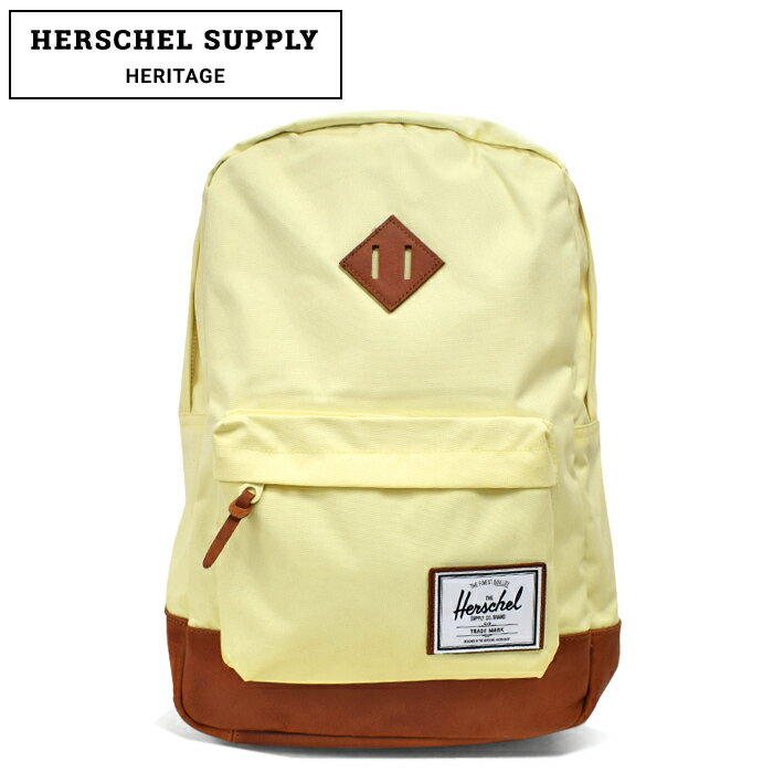 【割引クーポン配布中】 Herschel Supply ハーシェル サプライ Heritage ヘリテージ リュック バックパック バッグ BAD HILLS WORK SHOP 【在庫一掃】