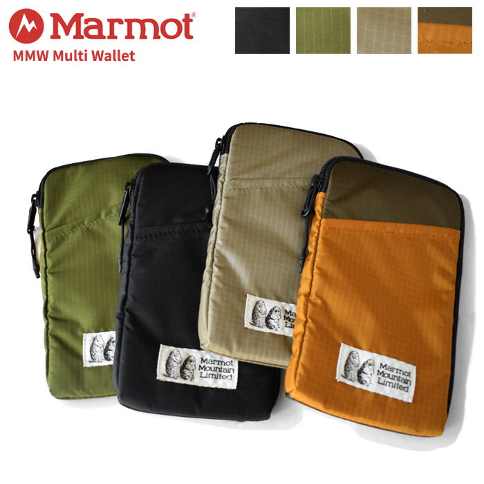 A, E, O, V - マーモット マルチウォレット MARMOT MMW Multi Wallet エムエムダブリュー マルチウォレット 財布 ポーチ マルチケース 小物入れ TSAUB210 【メール便発送で送料無料】