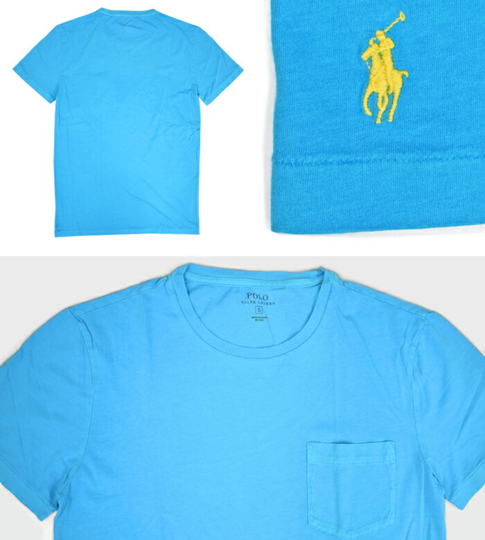 POLO Ralph Lauren ポロ ラルフローレン Cotton Jersey Pocket T-Shirt ポケットT...