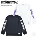 yN[|zzz DOUBLE STEAL _uXeB[ T W ARM 3D LOGO L/S T-SHIRT TEE  TVc Jbg\[ gbvX Y M-XL ubN zCg 916-12078 yPiw̏ꍇ̓lR|X֔z