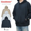 yN[|zzz GOODWEAR ObhEFA p[J[ BIG SILHOUETTE PO HOODIE vI[o[ XEFbg t[X USARbg Y M-XL 2W7-0510