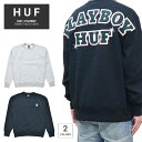 yN[|zzz HUF ~ PLAYBOY nt ~ vC{[C g[i[ RABBIT HEAD CREW t[X XEFbg Y M-XL ubN O[ FL00182