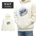 【割引クーポン配布中】 HUF × PLEASURES ハフ × プレジャーズ パーカー PARTY LINE P/O HOODIE フリース スウェット メンズ M-XXL ナチュラル PF00513