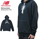 yN[|zzz NEW BALANCE j[oX p[J[ NB Essentials XEFbgt[fB[ vI[o[p[J[ MT33508-BK