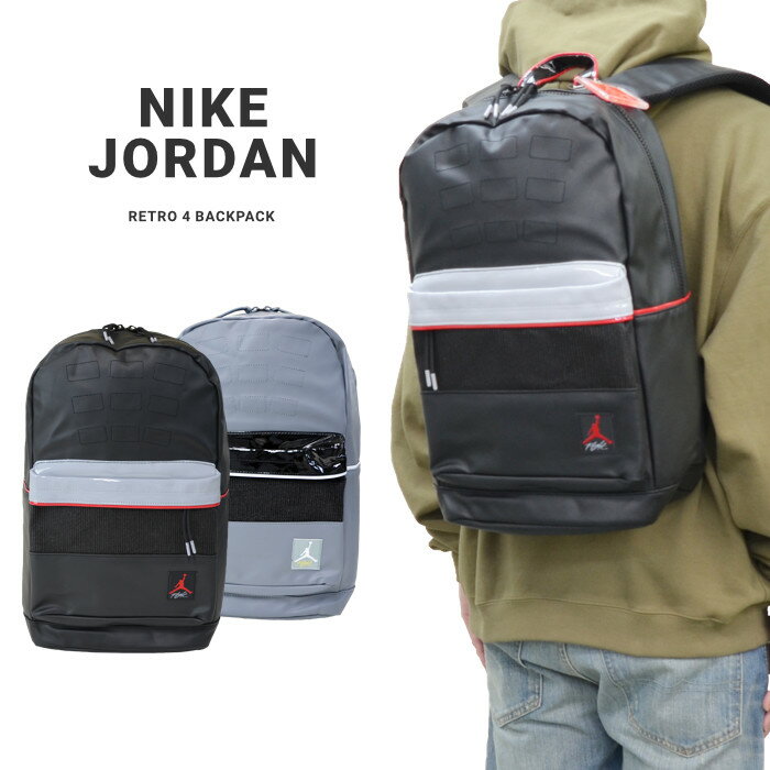 yN[|zzz NIKE iCL JORDAN W[_ RETRO 4 BACKPACK bN obNpbN  BAG ubN O[