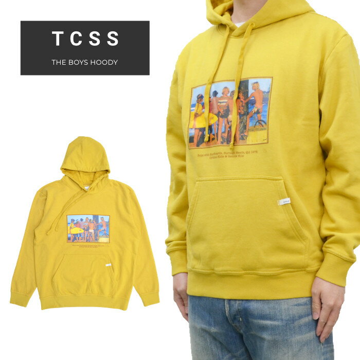 【割引クーポン配布中】 TCSS ティーシーエスエス パーカー RENNIE ELLIS THE BOYS HOODY スウェット フリース 長袖 メンズ M-XXL バター FC2171