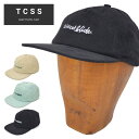 【割引クーポン配布中】 TCSS ティーシーエスエス キャップ INSTITUTE CORD CAP 帽子 スナップバックキャップ 5-PANEL 5パネルキャ...