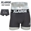 XLARGE エクストララージ ボクサーパンツ アンダーウェア F/B ゴリラ UNDERWEAR 下着 インナー ショーツ 日本正規代理店商品 サイズ（平置cm） Mサイズ　ウエスト76〜84cm Lサイズ　ウエスト84〜94cm XLサイズ　ウエスト94〜104cm ※多少の誤差はご了承ください。 XLARGEからアンダーウェアが入荷。 ストレッチの効いた成型ボクサーパンツ。 シームレス(縫い目の無い製法)で快適な履き心地。 フロント左足部分とバックにロゴグラフィックを配置したデザイン。 ※取扱い商品の性質上ご試着の有無に関わらず、 ご返品及び交換はお受けできませんので、あらかじめご了承ください。 素材/本体/90% ポリエステル、10% ポリウレタン 腰ゴム/55% ナイロン、35% ポリエステル、10% ポリウレタン 状態/新品■ ブランド説明 XLARGE / エクストララージ 1991年にアメリカのロサンゼルスにてイライ・ボナーツとアダム・シルバーマンがブランドを設立。 ワークやヒップホップ、スケートボードの要素を取り入れたストリートウェアを提案しています。 ブランドアイコンとしてゴリラマークがお馴染みで現在も多くのファンを魅了し続けています。 ■ アイテム説明 XLARGE KNIT BOXER XLARGEからアンダーウェアが入荷。 ストレッチの効いた成型ボクサーパンツ。 シームレス(縫い目の無い製法)で快適な履き心地。 フロント左足部分とバックにロゴグラフィックを配置したデザイン。 ※取扱い商品の性質上ご試着の有無に関わらず、 ご返品及び交換はお受けできませんので、あらかじめご了承ください。 アイテム：XLARGE KNIT BOXER 素材：本体/90% ポリエステル、10% ポリウレタン腰ゴム/55% ナイロン、35% ポリエステル、10% ポリウレタン 生産国：CHINA カラー：ブラック 状態：新品 ※商品によっては紙タグ、プライスタグなどが取れてしまっている商品もございます。 ※お客様のPCモニターによって、実際の商品の色合いと異なって見える場合がございます。 予めご了承くださいませ。 ■ サイズ サイズ M L XL ウエスト 76〜84cm 84〜94cm 94〜104cm ※ 当店平置きにて採寸しております為、多少の誤差はご了承くださいませ。